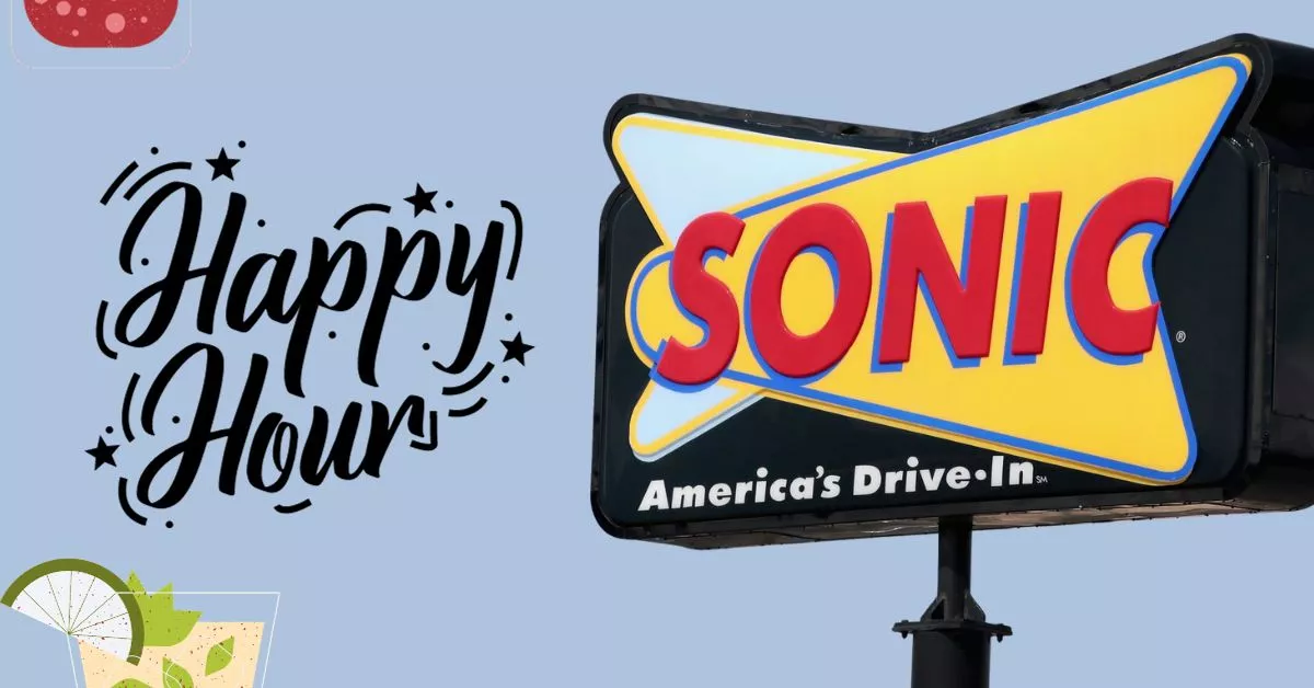 Sonic Drivein Happy Hour Timings, Menus & Special Offers