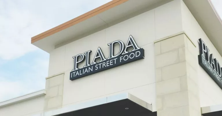 Piada Italian Street Food Menu (Prices and Calories)